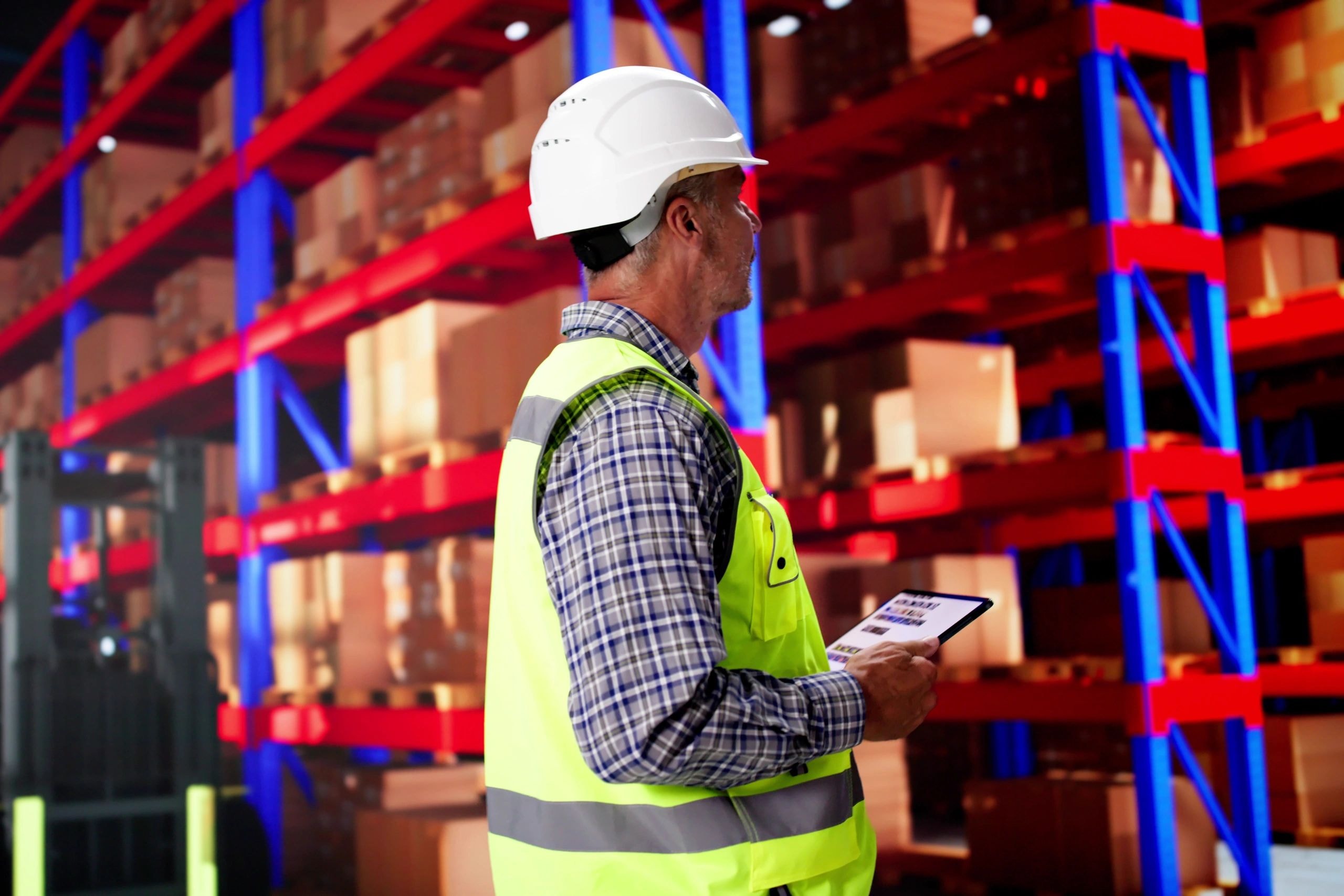 Action Safety consultant conducting a site visit